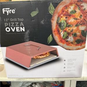 FYRE 12” Grill Top Pizza Oven